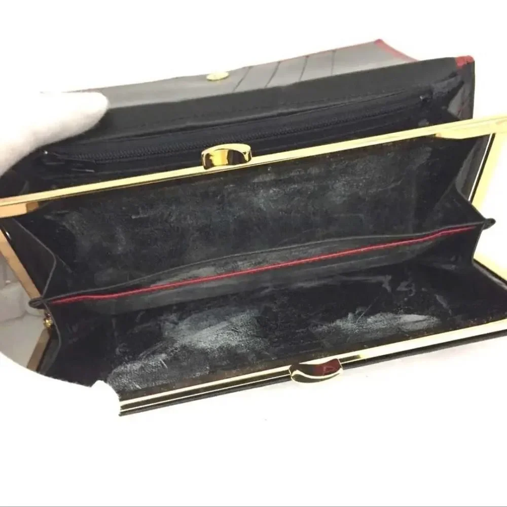 GIVENCHY Logo Leather Long Bifold Wallet/1J6673